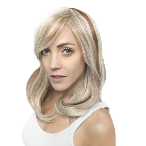 Platinum and Ash Blonde Bob with Bangs Realistic Heat Resistant Wig With Bangs