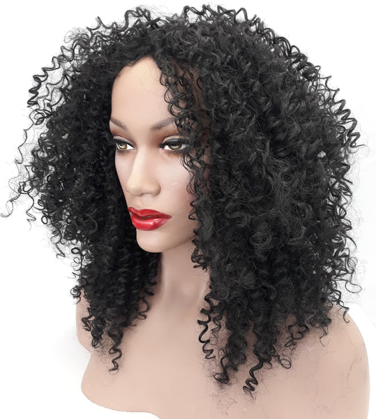 Extra Curly Black Afro Style Wig