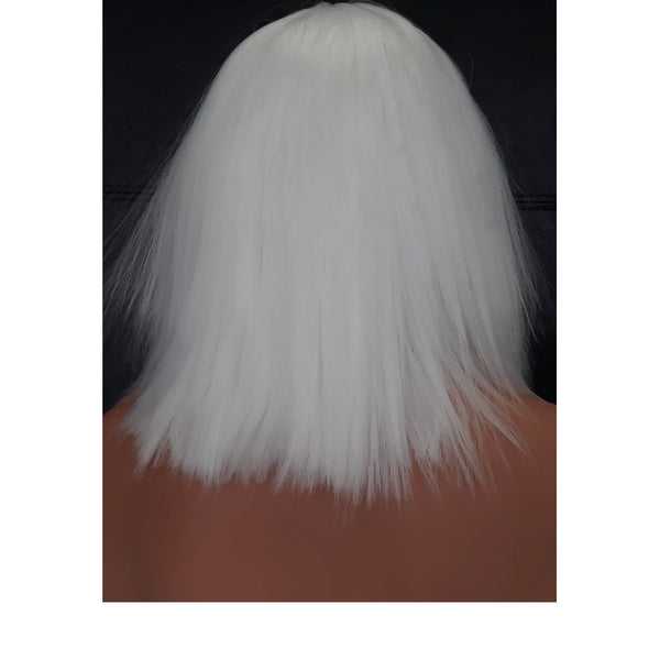 White Disco Bob Style Wig