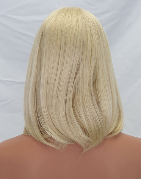 Platinum Blonde Bob Style Wig