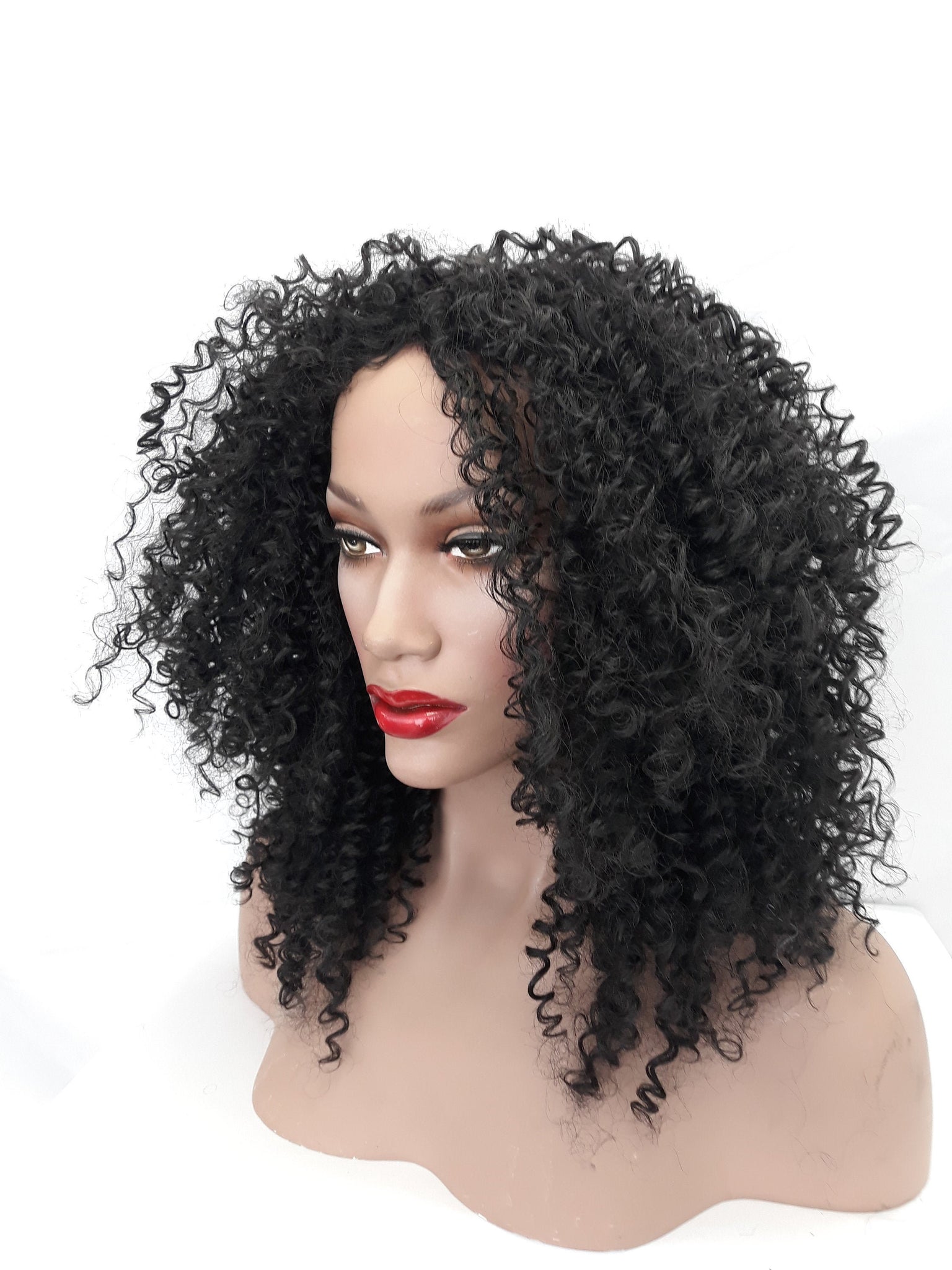 Extra Curly Black Afro Style Wig