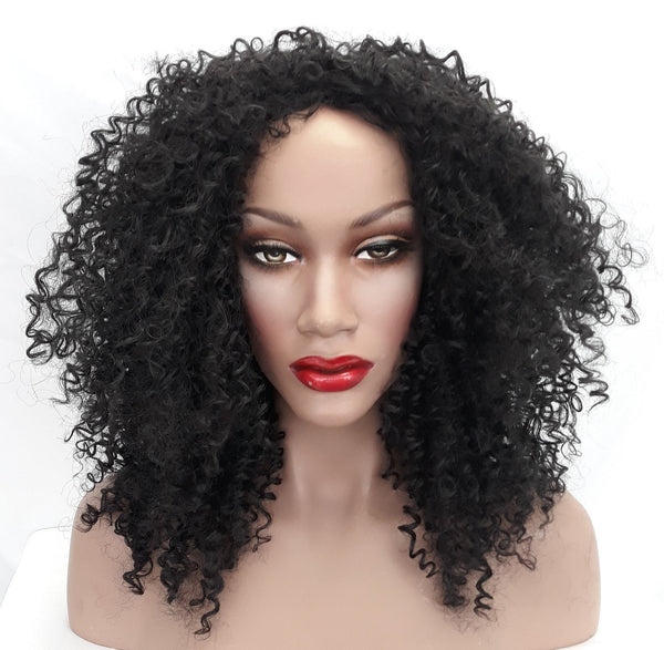 Extra Curly Black Afro Style Wig