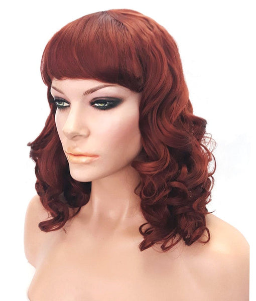 Pinup Burlesque Style Synthetic Wig