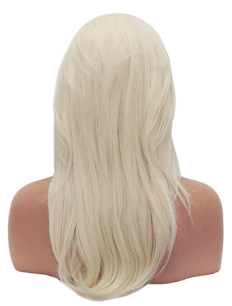 Platinum Blonde Packed Roots Wig