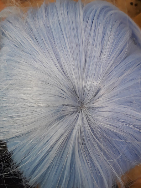 Cosplay Wigs Halloween Long Light Blue/Purple Party Anime Hair (Blue/Purple)